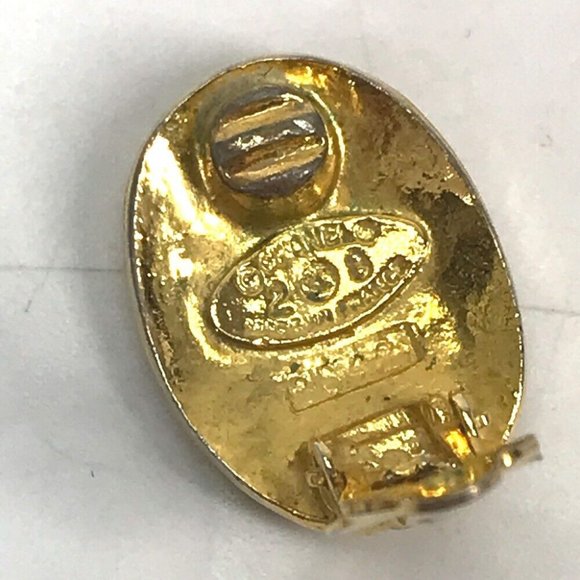 CHANEL vintage CC CC Mark Accessories Earrings Metal Gold - Picture 9 of 15